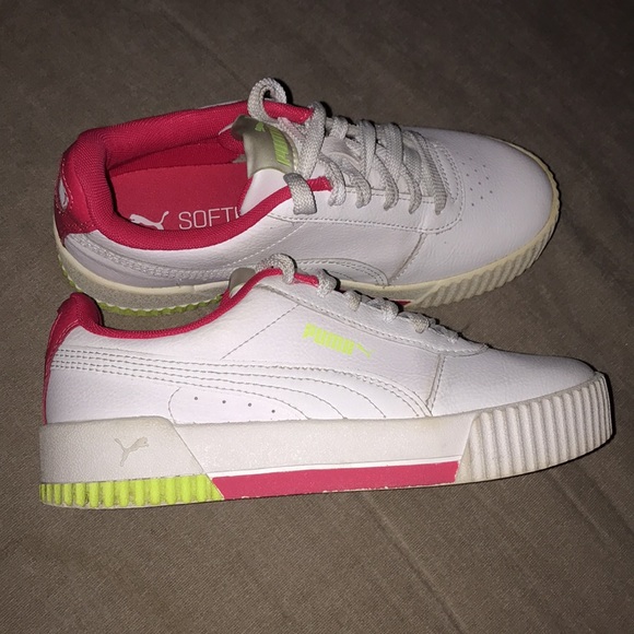 White&pink PUMAS - Picture 3 of 6